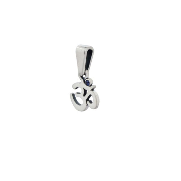 AUM Blue Pearl Pendant