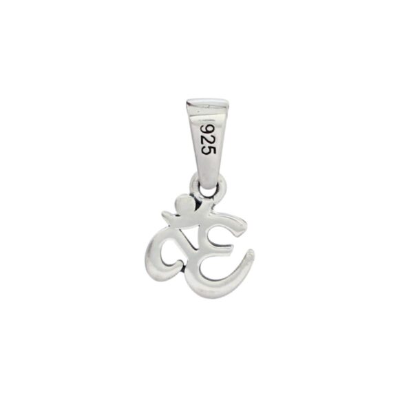 AUM Blue Pearl Pendant - Image 3