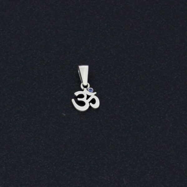 AUM Blue Pearl Pendant - Image 5